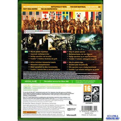 MEDAL OF HONOR WARFIGHTER LIMITED EDITION XBOX 360