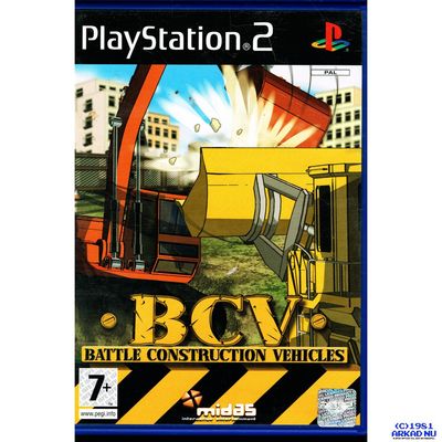 BCV BATTLE CONSTRUCTION VEHICLES PS2