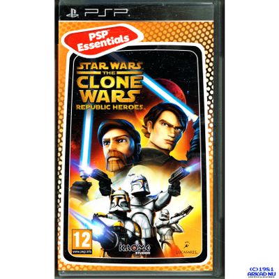 STAR WARS THE CLONE WARS REPUBLIC HEROES PSP