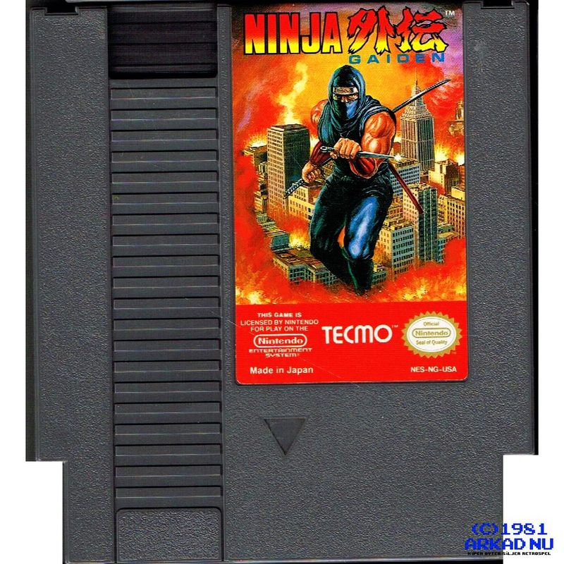 NINJA GAIDEN NES REV-A (SHADOW WARRIOR)