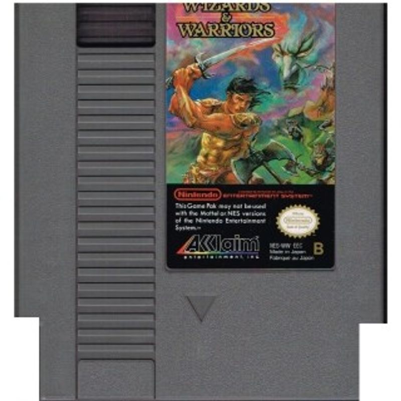 WIZARDS & WARRIORS NES SCN