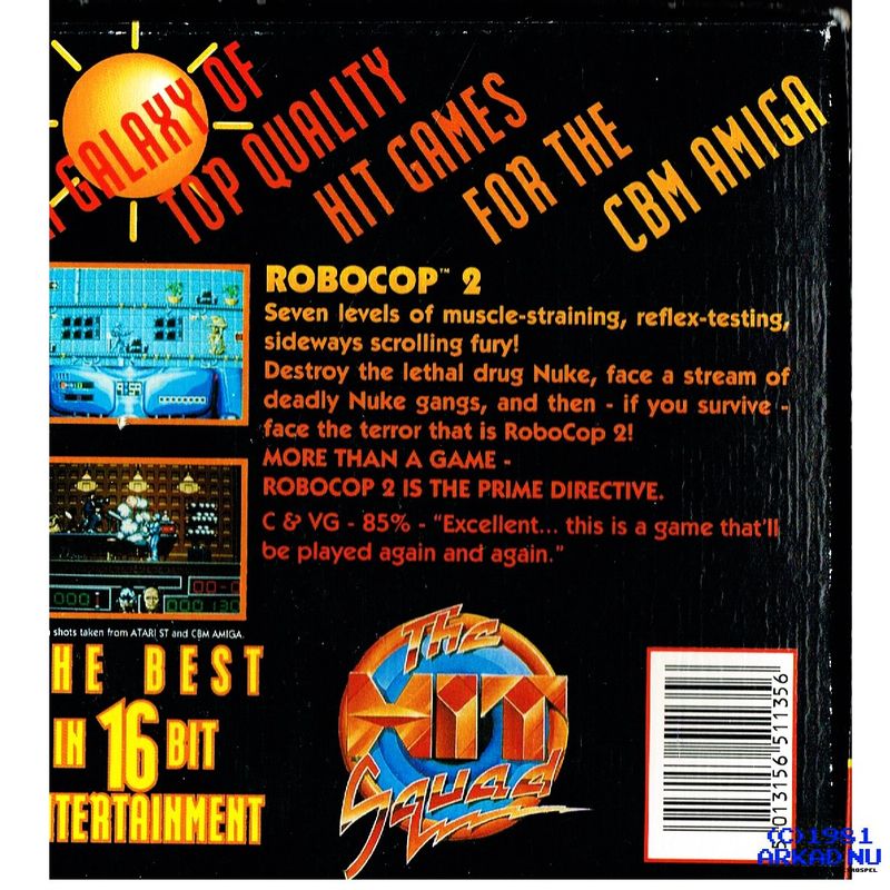 ROBOCOP 2 AMIGA - MED VINNARBREV FRÅN DATORMAGAZIN