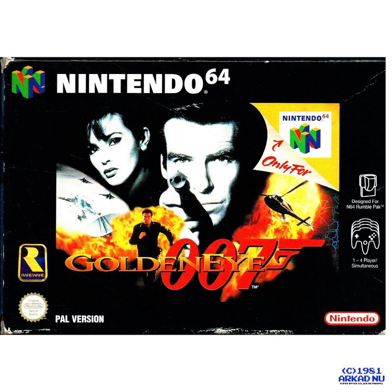 GOLDENEYE 007 N64 NINTENDO 64