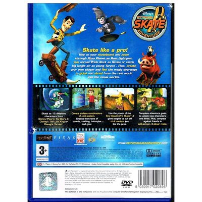 DISNEYS EXTREME SKATE ADVENTURE PS2