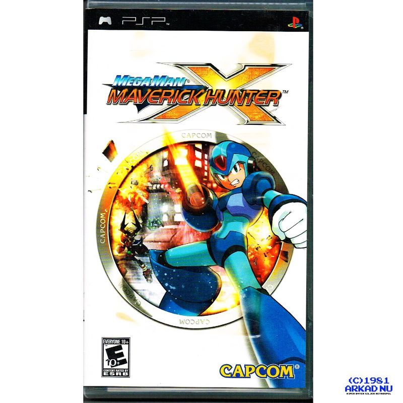 MEGA MAN MAVERICK HUNTER X PSP