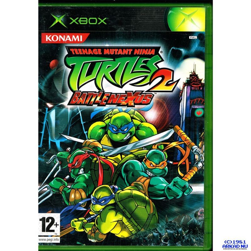 TEENAGE MUTANT NINJA TURTLES 2 BATTLE NEXUS XBOX