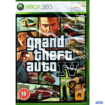 GRAND THEFT AUTO IV XBOX 360