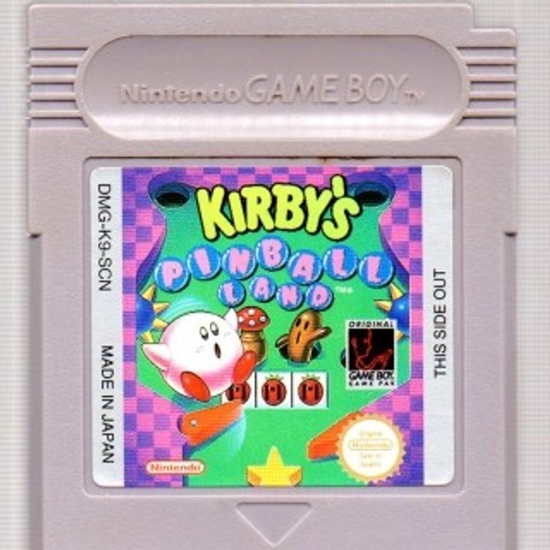 KIRBY'S PINBALL LAND GAMEBOY SCN