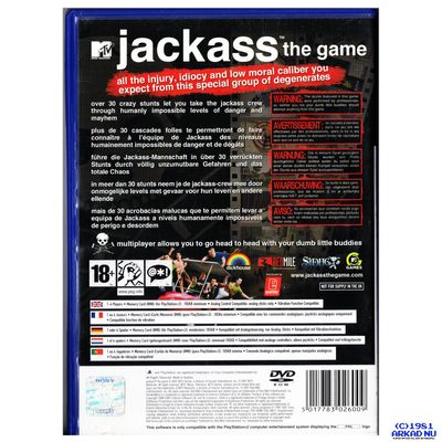 JACKASS THE GAME PS2