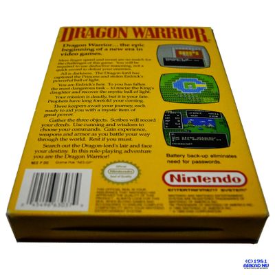 DRAGON WARRIOR NES REV-A USA