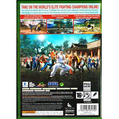 VIRTUA FIGHTER 5 XBOX 360