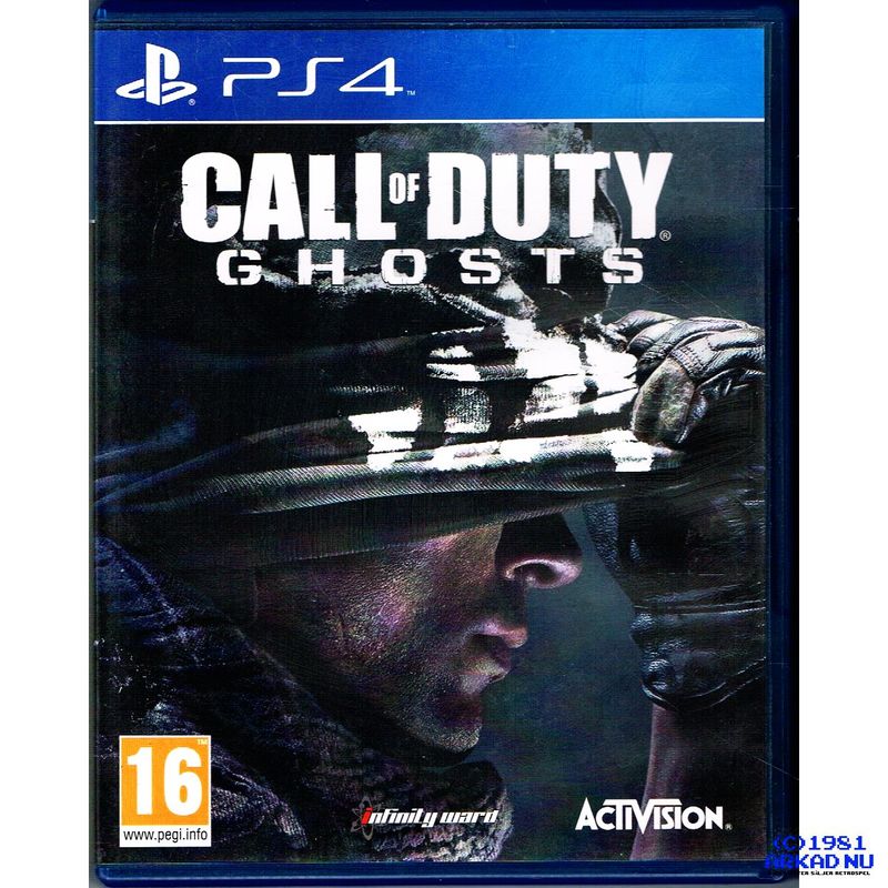 CALL OF DUTY GHOSTS PS4