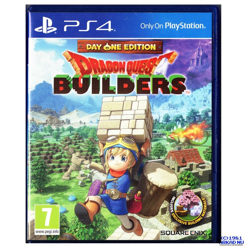 DRAGON QUEST BUILDERS DAY ONE EDITION PS4