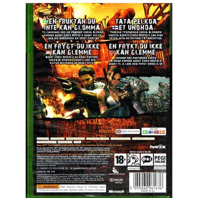 RESIDENT EVIL 5 XBOX 360