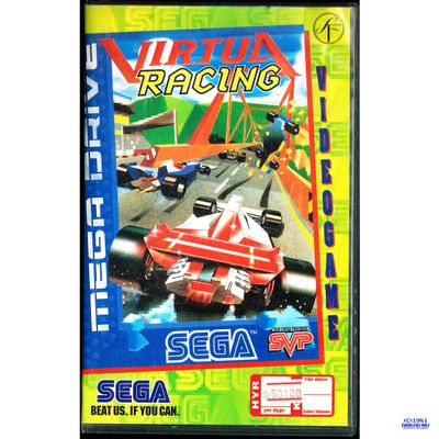 VIRTUA RACING MEGADRIVE SF HYRUTGÅVA