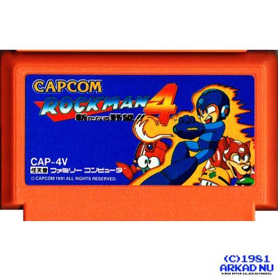 ROCKMAN 4 (MEGAMAN 4) FAMICOM