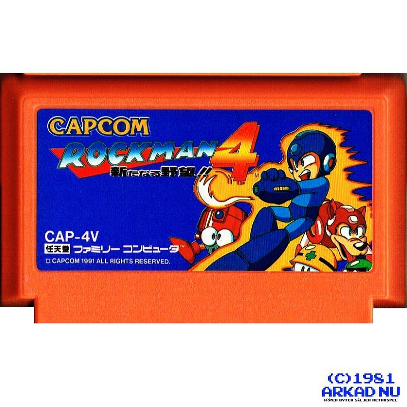 ROCKMAN 4 (MEGAMAN 4) FAMICOM