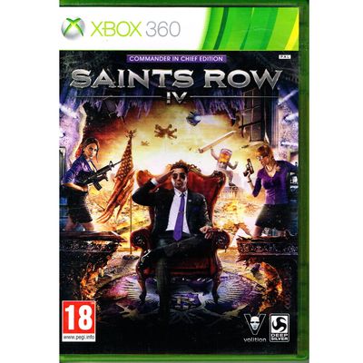 SAINTS ROW IV COMMANDER IN CHIEF EDITION XBOX 360