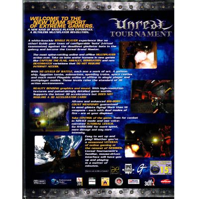 UNREAL TOURNAMENT PC BIGBOX