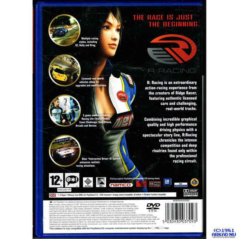 R RACING PS2