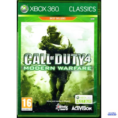 CALL OF DUTY 4 MODERN WARFARE XBOX 360