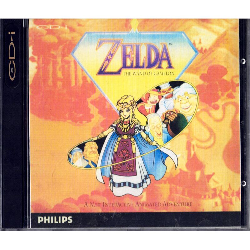 ZELDA THE WAND OF GAMELON CD-I OBS LÄS!!!