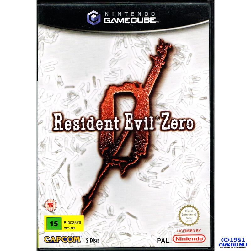 RESIDENT EVIL ZERO GAMECUBE