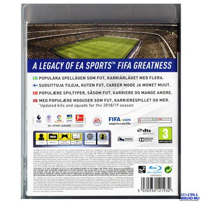 FIFA 19 LEGACY EDITION PS3