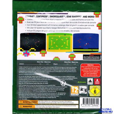 ATARI FLASHBACK CLASSICS VOL 1 XBOX ONE