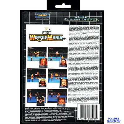 WWF SUPER WRESTEMANIA MEGADRIVE