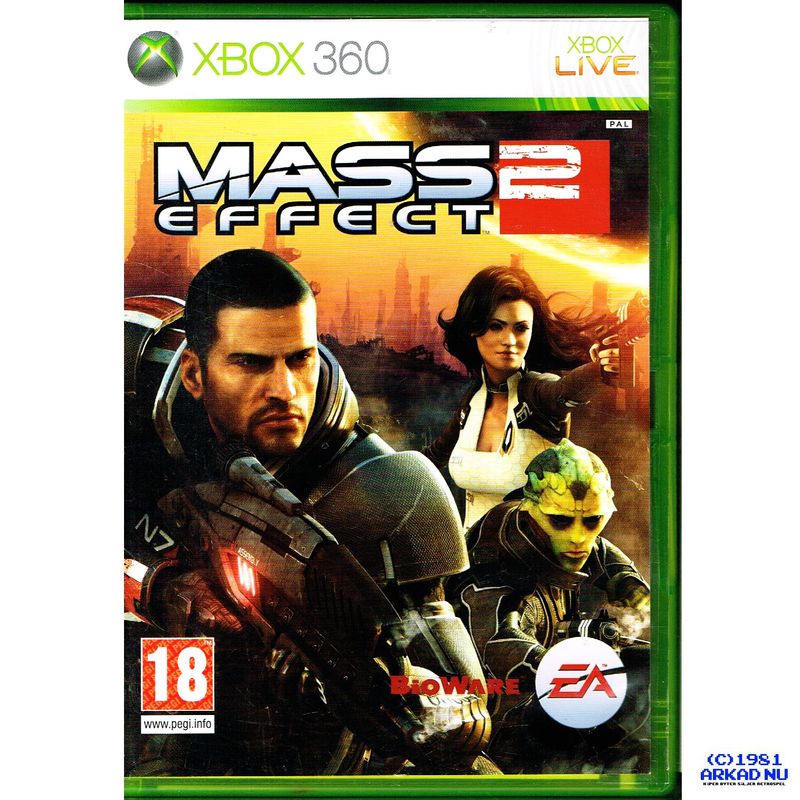 MASS EFFECT 2 XBOX 360