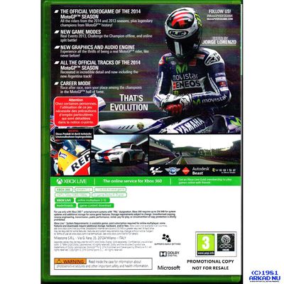 MOTOGP 14 XBOX 360 PROMO