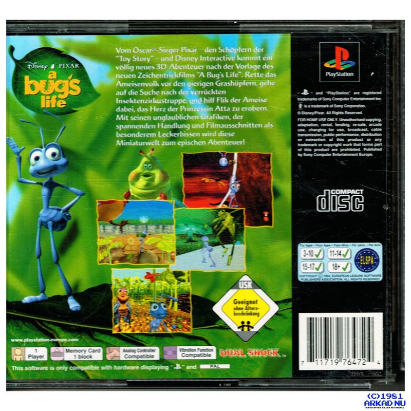 A BUGS LIFE PS1