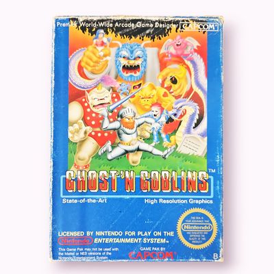 GHOST N GOBLINS NES SCN