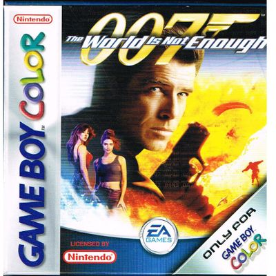 007 THE WORLD IS NOT ENOUGH GAMEBOY COLOR