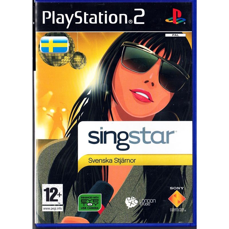 SINGSTAR SVENSKA STJÄRNOR PS2