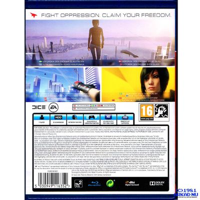 MIRRORS EDGE CATALYST PS4