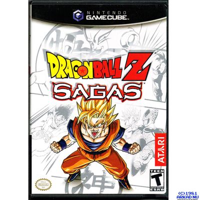 DRAGONBALL Z SAGAS GAMECUBE USA