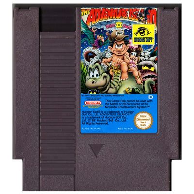 ADVENTURE ISLAND PART 2 NES SCN