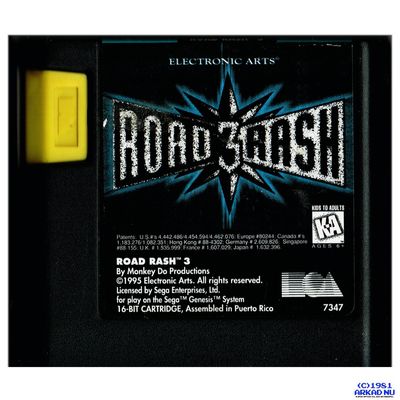 ROAD RASH 3 MEGADRIVE