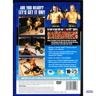 UFC SUDDEN IMPACT PS2