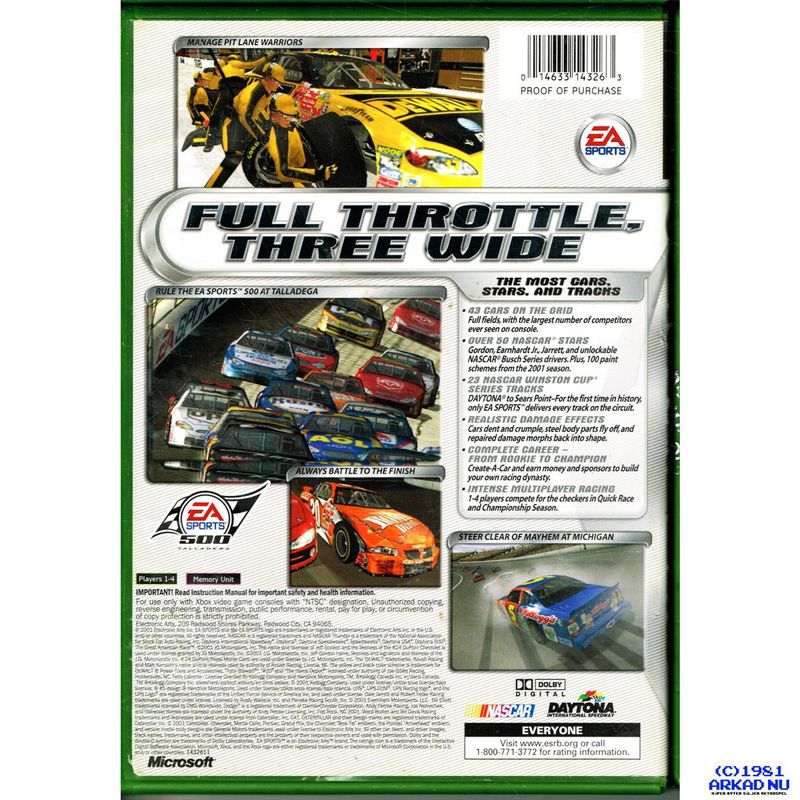 NASCAR THUNDER 2002 NTSC USA