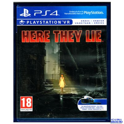 HERE THEY LIE PS4 VR