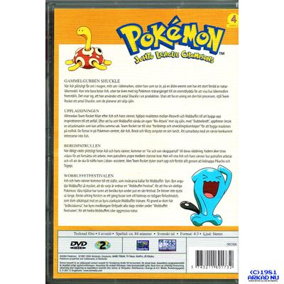 POKEMON JOHTO LEAGUE CHAMPIONS LUFTENS HJÄLTAR DVD