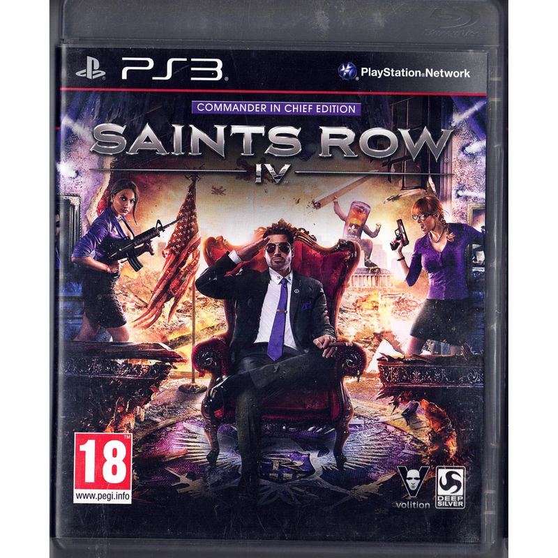 SAINTS ROW IV COMMANDER IN CHIEF EDITION PS3