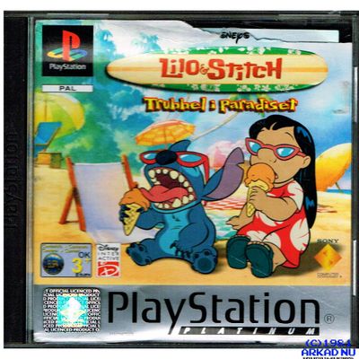 LILO & STITCH TRUBBEL I PARADISET PS1