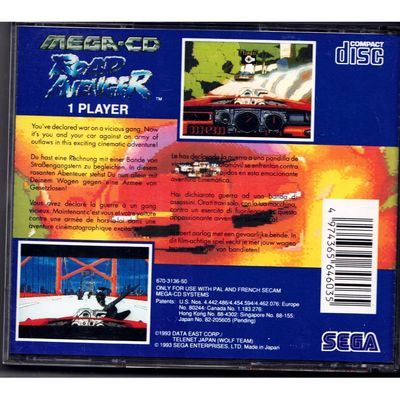 ROAD AVENGER MEGA-CD