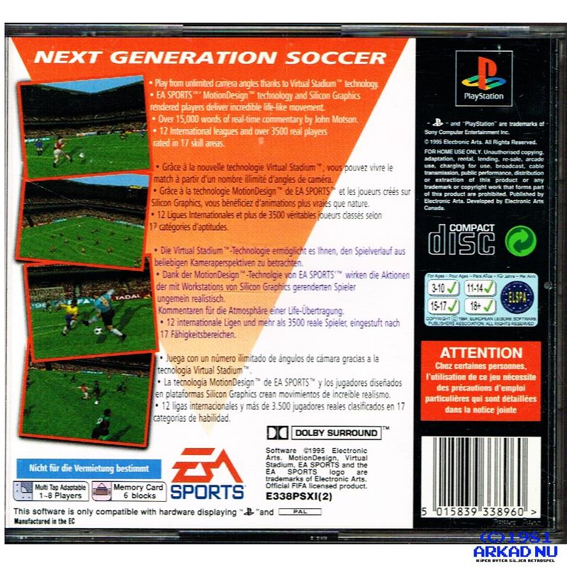 FIFA SOCCER 96 PS1