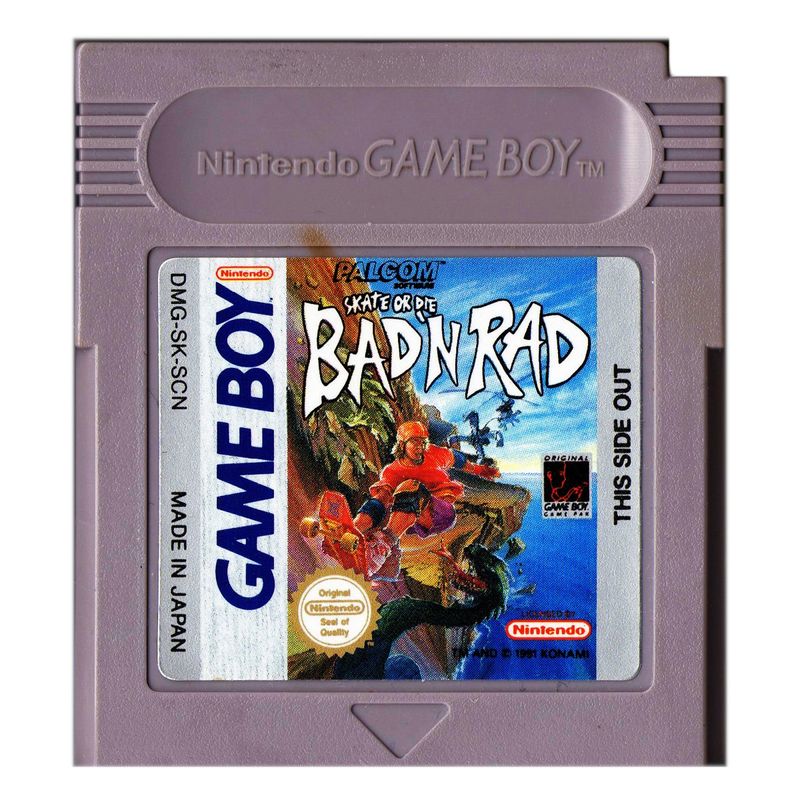 SKATE OR DIE BAD N RAD GAMEBOY SCN