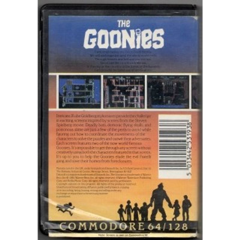 THE GOONIES C64 TAPE